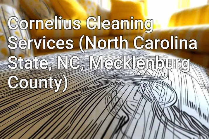 Cornelius Cleaning Services (North Carolina State, NC, Mecklenburg County)