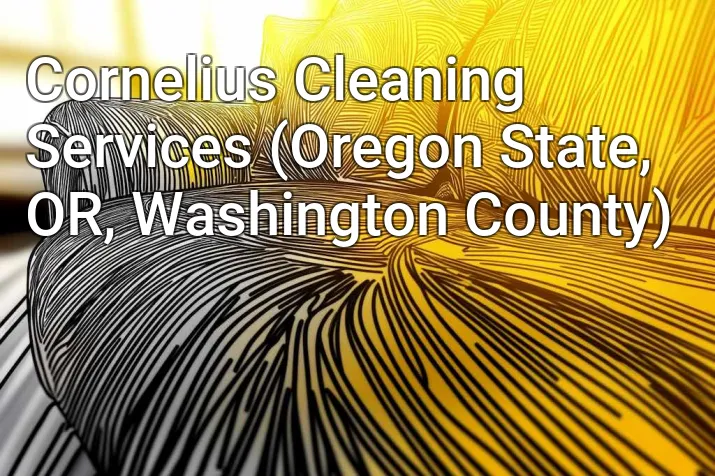 Cornelius Cleaning Services (Oregon State, OR, Washington County)