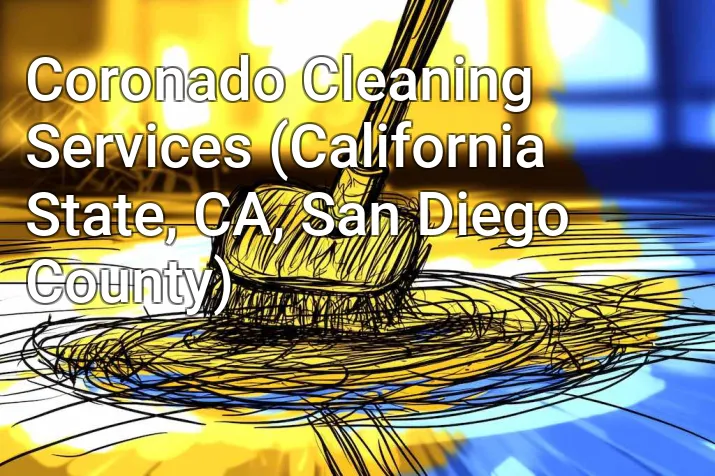 Coronado Cleaning Services (California State, CA, San Diego County)