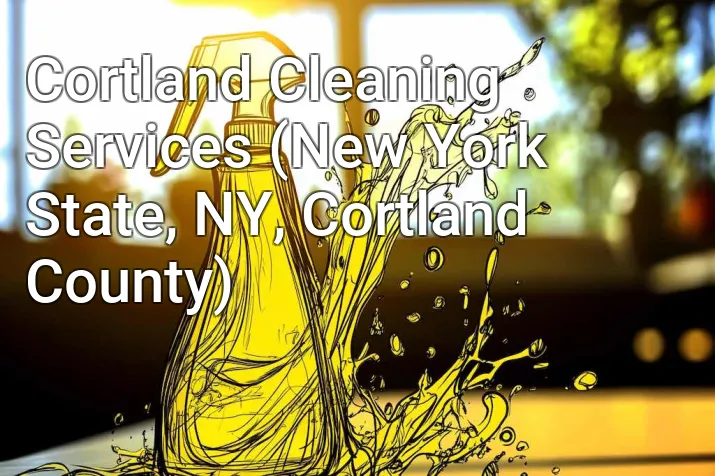 Cortland Cleaning Services (New York State, NY, Cortland County)