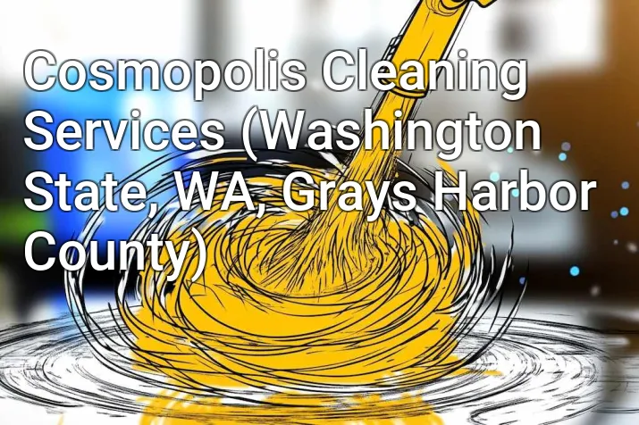 Cosmopolis Cleaning Services (Washington State, WA, Grays Harbor County)