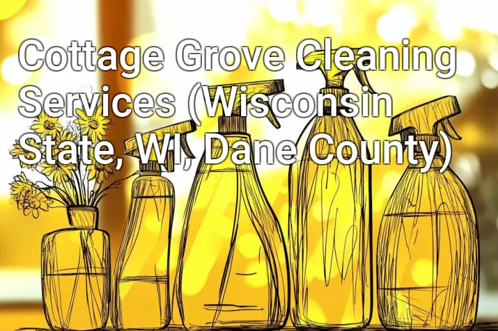 Cottage Grove Cleaning Services (Wisconsin State, WI, Dane County)