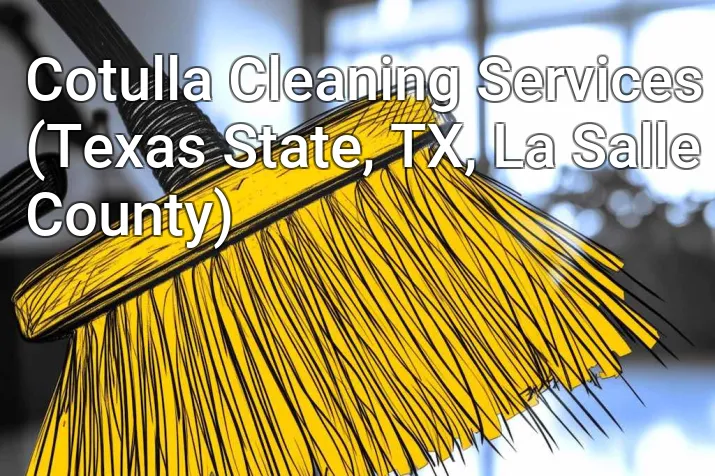 Cotulla Cleaning Services (Texas State, TX, La Salle County)