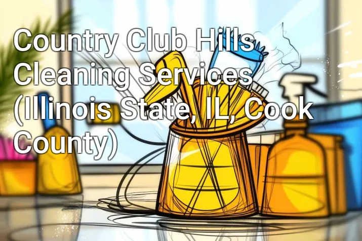 Country Club Hills Cleaning Services (Illinois State, IL, Cook County)