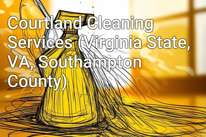 Courtland Cleaning Services (Virginia State, VA, Southampton County)