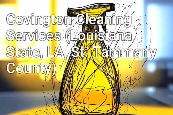 Covington Cleaning Services (Louisiana State, LA, St. Tammany County)
