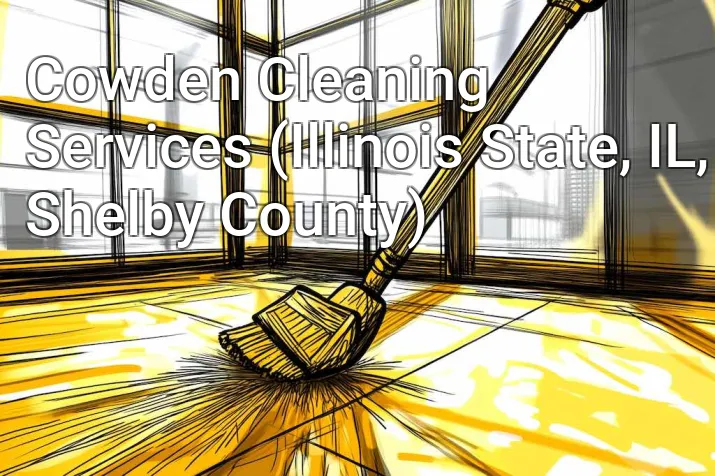 Cowden Cleaning Services (Illinois State, IL, Shelby County)