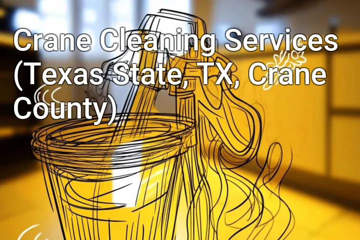 Crane Cleaning Services (Texas State, TX, Crane County)