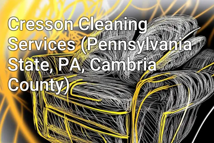 Cresson Cleaning Services (Pennsylvania State, PA, Cambria County)