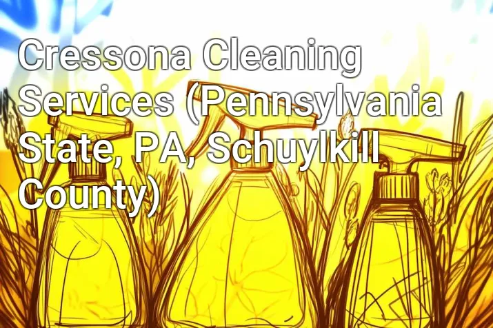 Cressona Cleaning Services (Pennsylvania State, PA, Schuylkill County)