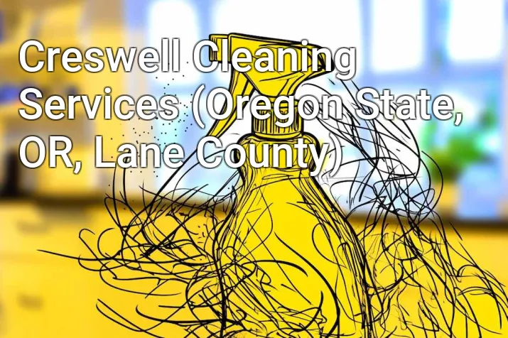 Creswell Cleaning Services (Oregon State, OR, Lane County)