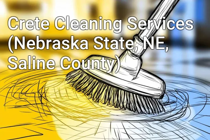 Crete Cleaning Services (Nebraska State, NE, Saline County)