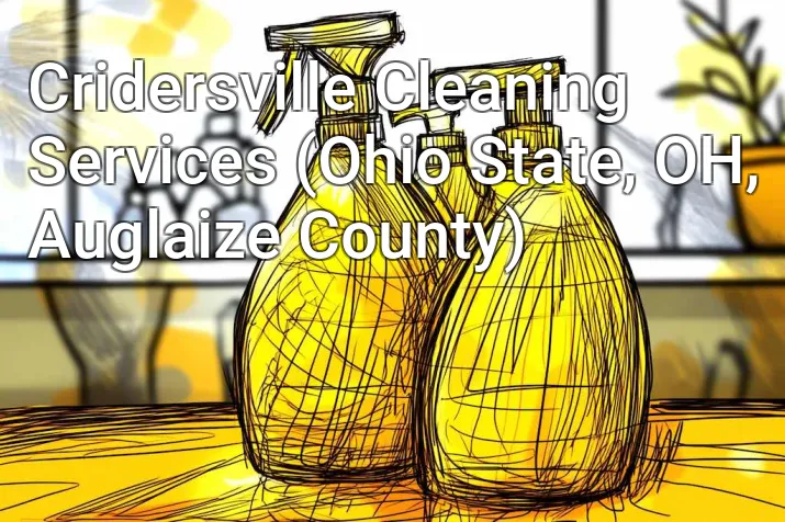 Cridersville Cleaning Services (Ohio State, OH, Auglaize County)