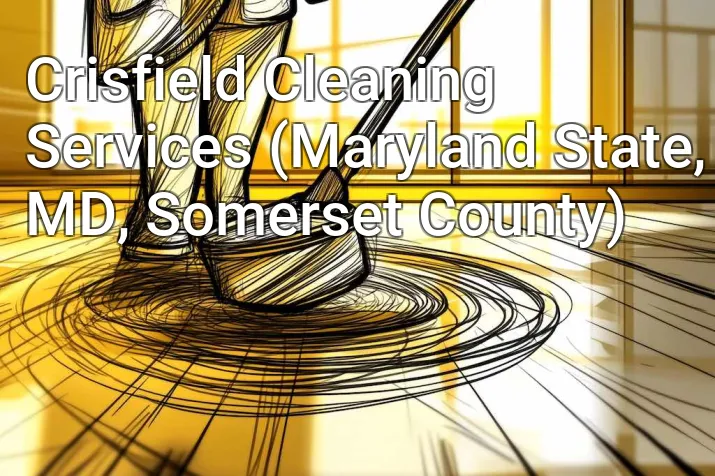 Crisfield Cleaning Services (Maryland State, MD, Somerset County)