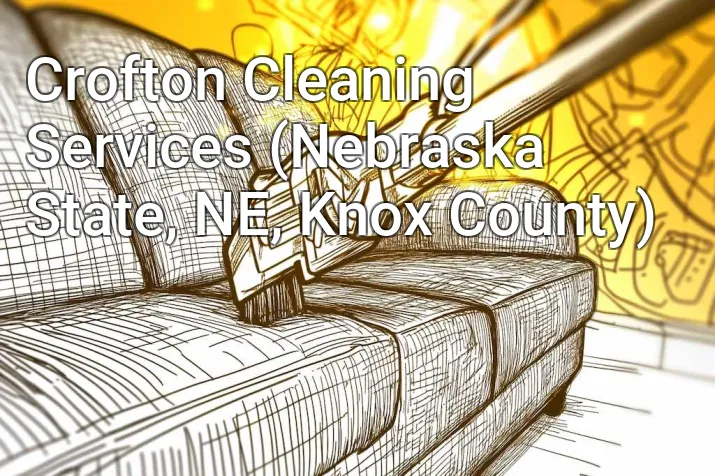 Crofton Cleaning Services (Nebraska State, NE, Knox County)