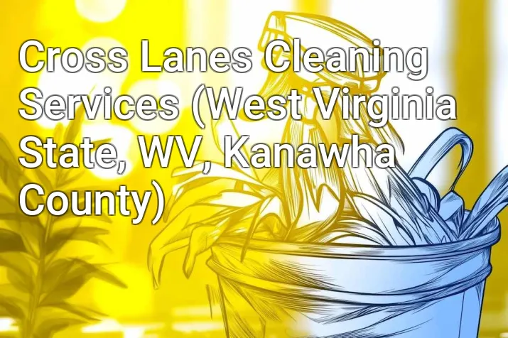 Cross Lanes Cleaning Services (West Virginia State, WV, Kanawha County)