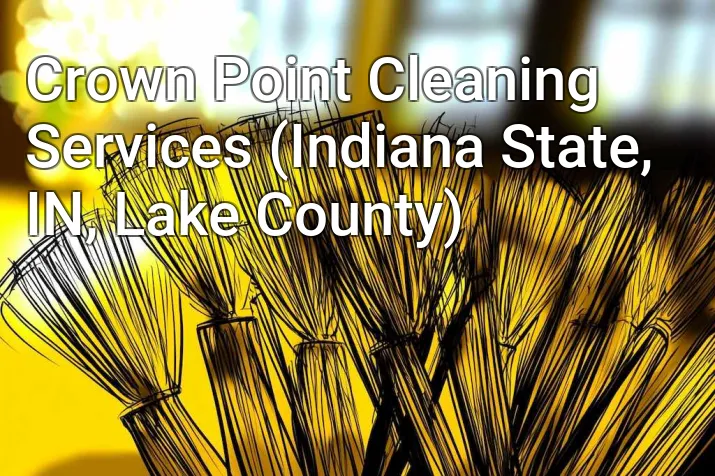 Crown Point Cleaning Services (Indiana State, IN, Lake County)