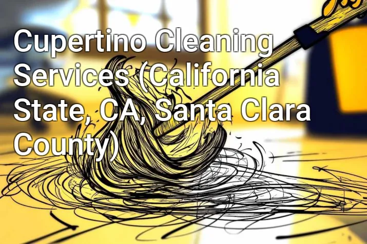 Cupertino Cleaning Services (California State, CA, Santa Clara County)