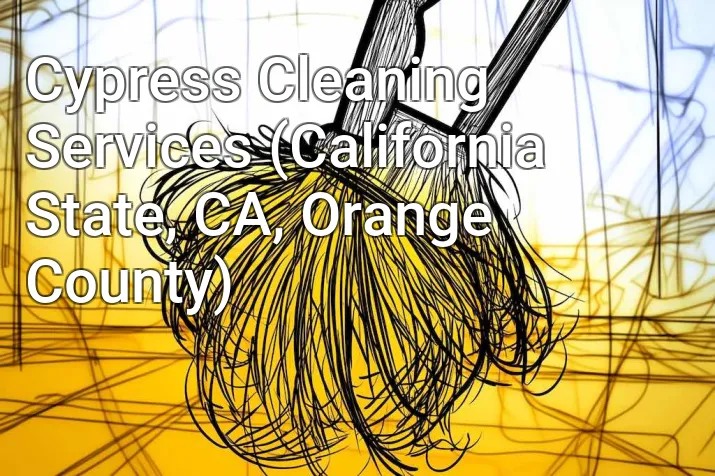 Cypress Cleaning Services (California State, CA, Orange County)