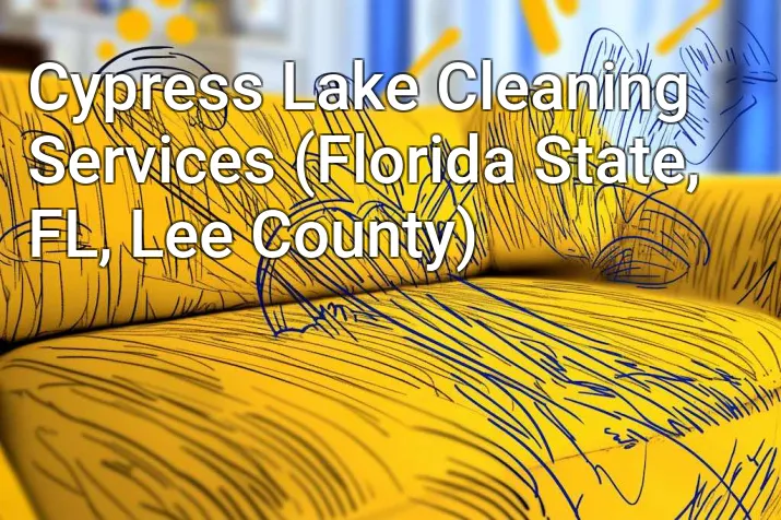 Cypress Lake Cleaning Services (Florida State, FL, Lee County)