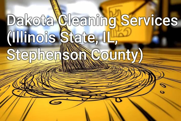 Dakota Cleaning Services (Illinois State, IL, Stephenson County)