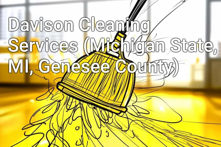 Davison Cleaning Services (Michigan State, MI, Genesee County)