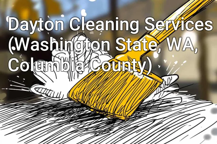 Dayton Cleaning Services (Washington State, WA, Columbia County)