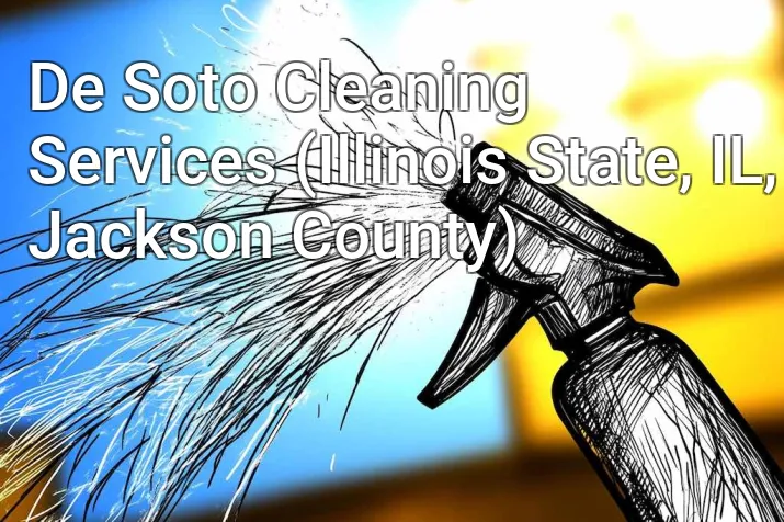 De Soto Cleaning Services (Illinois State, IL, Jackson County)