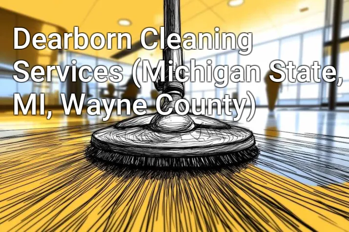 Dearborn Cleaning Services (Michigan State, MI, Wayne County)