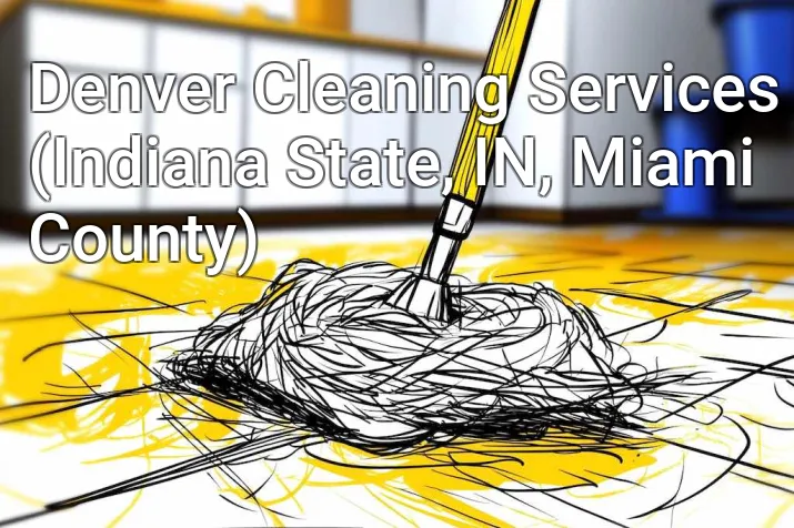 Denver Cleaning Services (Indiana State, IN, Miami County)