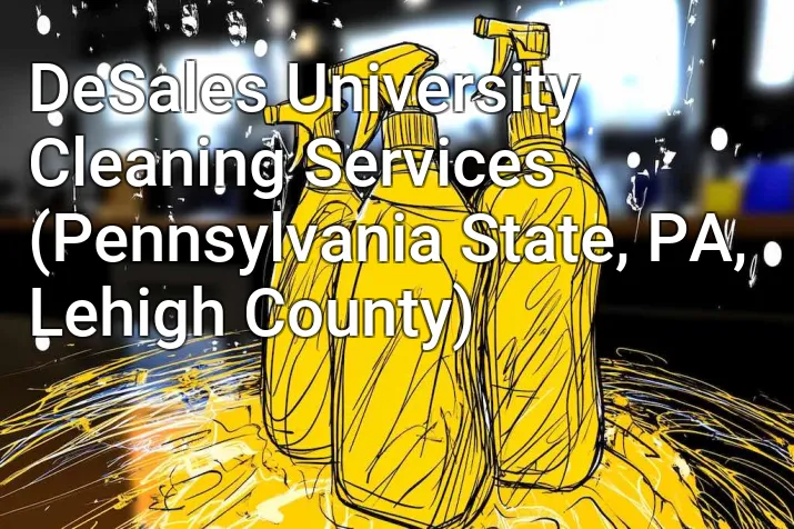 DeSales University Cleaning Services (Pennsylvania State, PA, Lehigh County)