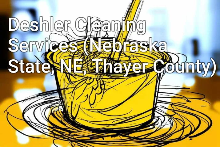 Deshler Cleaning Services (Nebraska State, NE, Thayer County)