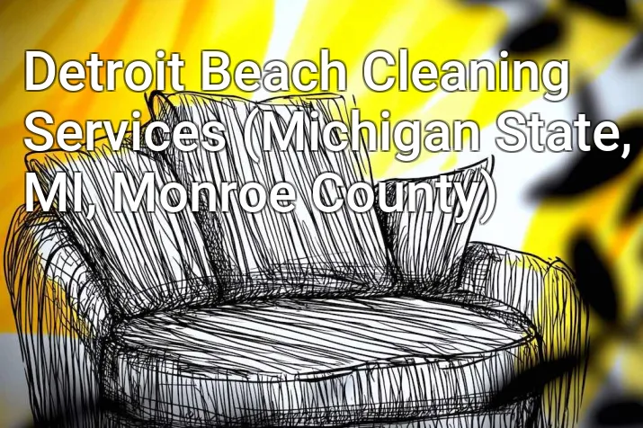 Detroit Beach Cleaning Services (Michigan State, MI, Monroe County)