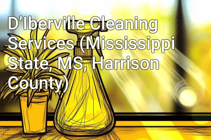 D’Iberville Cleaning Services (Mississippi State, MS, Harrison County)