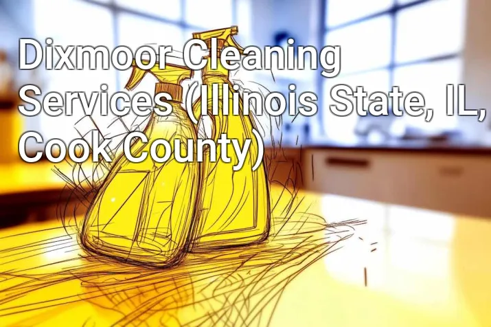 Dixmoor Cleaning Services (Illinois State, IL, Cook County)