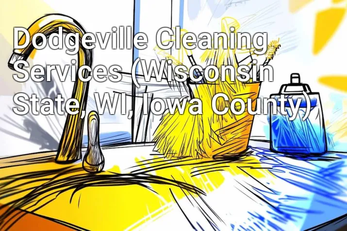 Dodgeville Cleaning Services (Wisconsin State, WI, Iowa County)