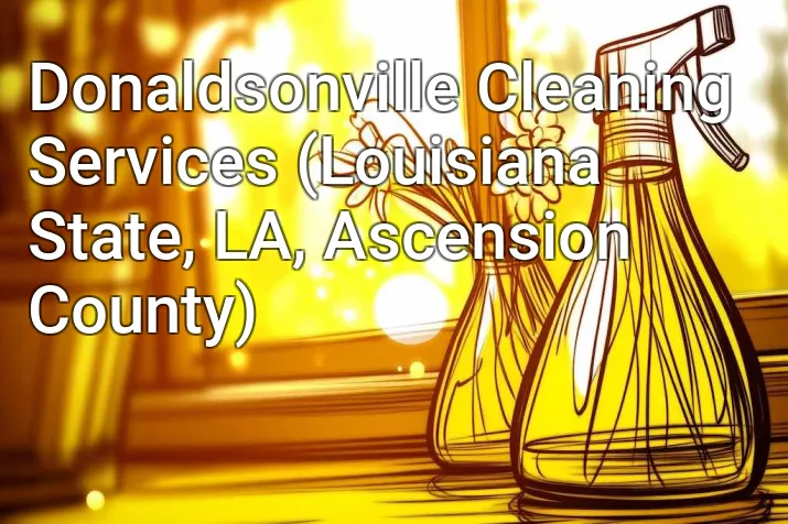 Donaldsonville Cleaning Services (Louisiana State, LA, Ascension County)