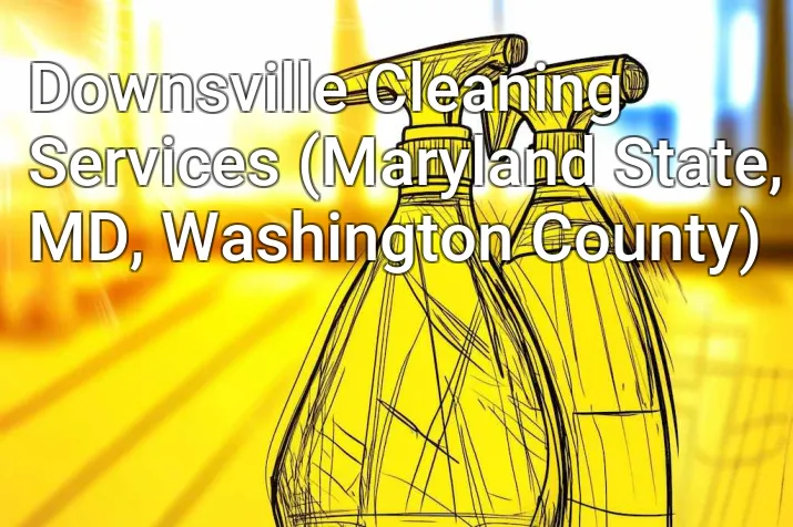 Downsville Cleaning Services (Maryland State, MD, Washington County)