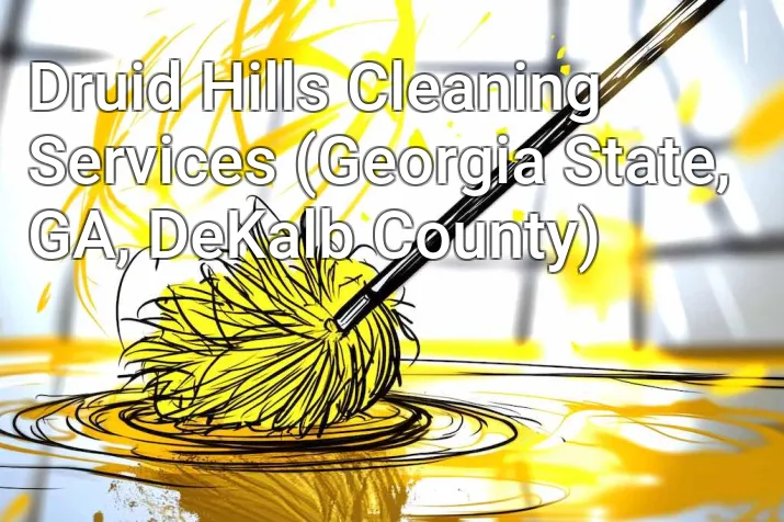 Druid Hills Cleaning Services (Georgia State, GA, DeKalb County)