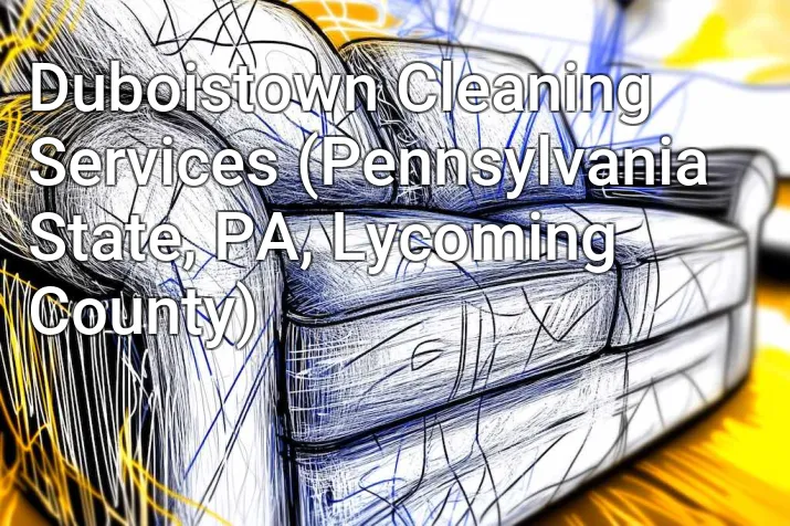 Duboistown Cleaning Services (Pennsylvania State, PA, Lycoming County)