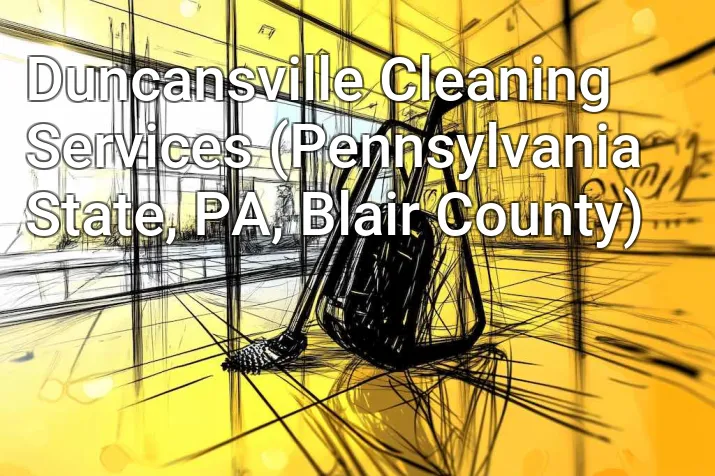 Duncansville Cleaning Services (Pennsylvania State, PA, Blair County)