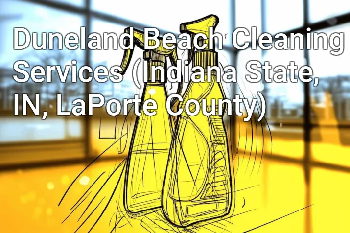 Duneland Beach Cleaning Services (Indiana State, IN, LaPorte County)