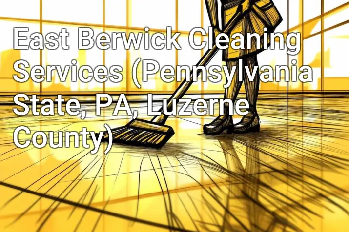 East Berwick Cleaning Services (Pennsylvania State, PA, Luzerne County)
