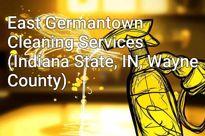 East Germantown Cleaning Services (Indiana State, IN, Wayne County)