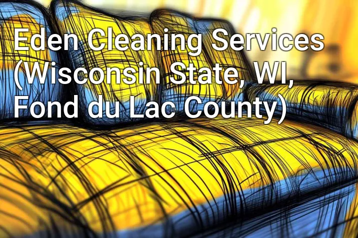 Eden Cleaning Services (Wisconsin State, WI, Fond du Lac County)