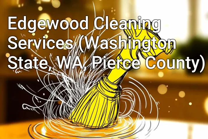 Edgewood Cleaning Services (Washington State, WA, Pierce County)