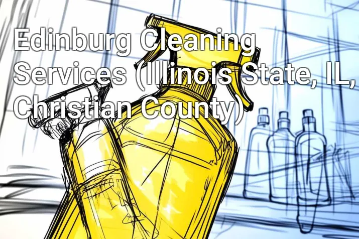 Edinburg Cleaning Services (Illinois State, IL, Christian County)