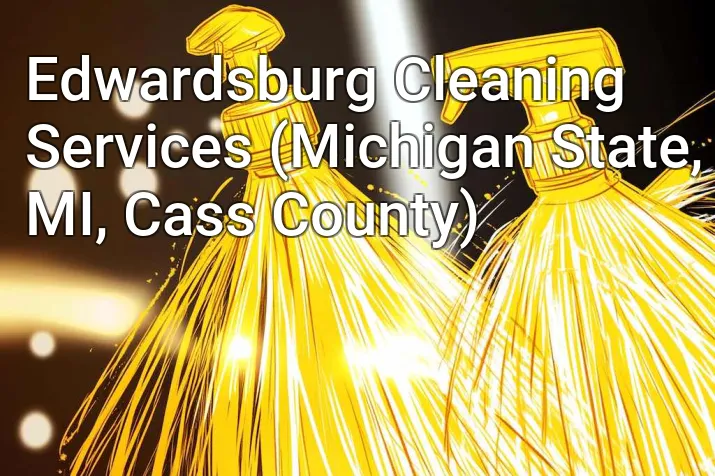 Edwardsburg Cleaning Services (Michigan State, MI, Cass County)