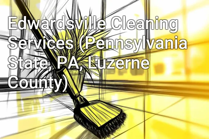 Edwardsville Cleaning Services (Pennsylvania State, PA, Luzerne County)