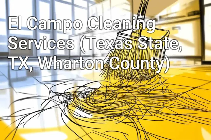 El Campo Cleaning Services (Texas State, TX, Wharton County)